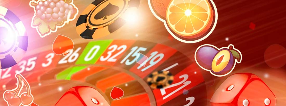 fruit symbols online gambling concept